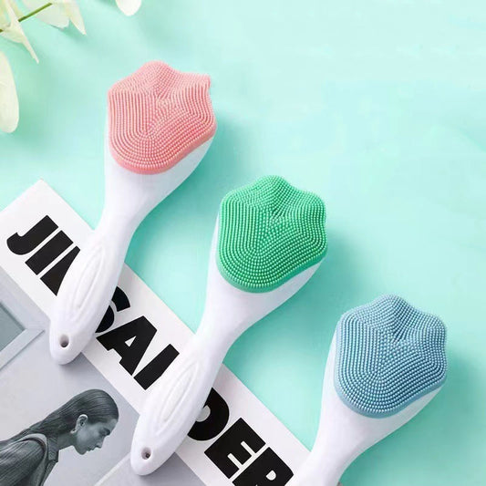 Handheld Silicone Face Scrubber